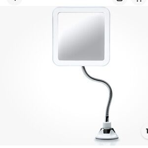 FANCII 10X Magnifying Lighted Make-Up Mirror With Travel Bag